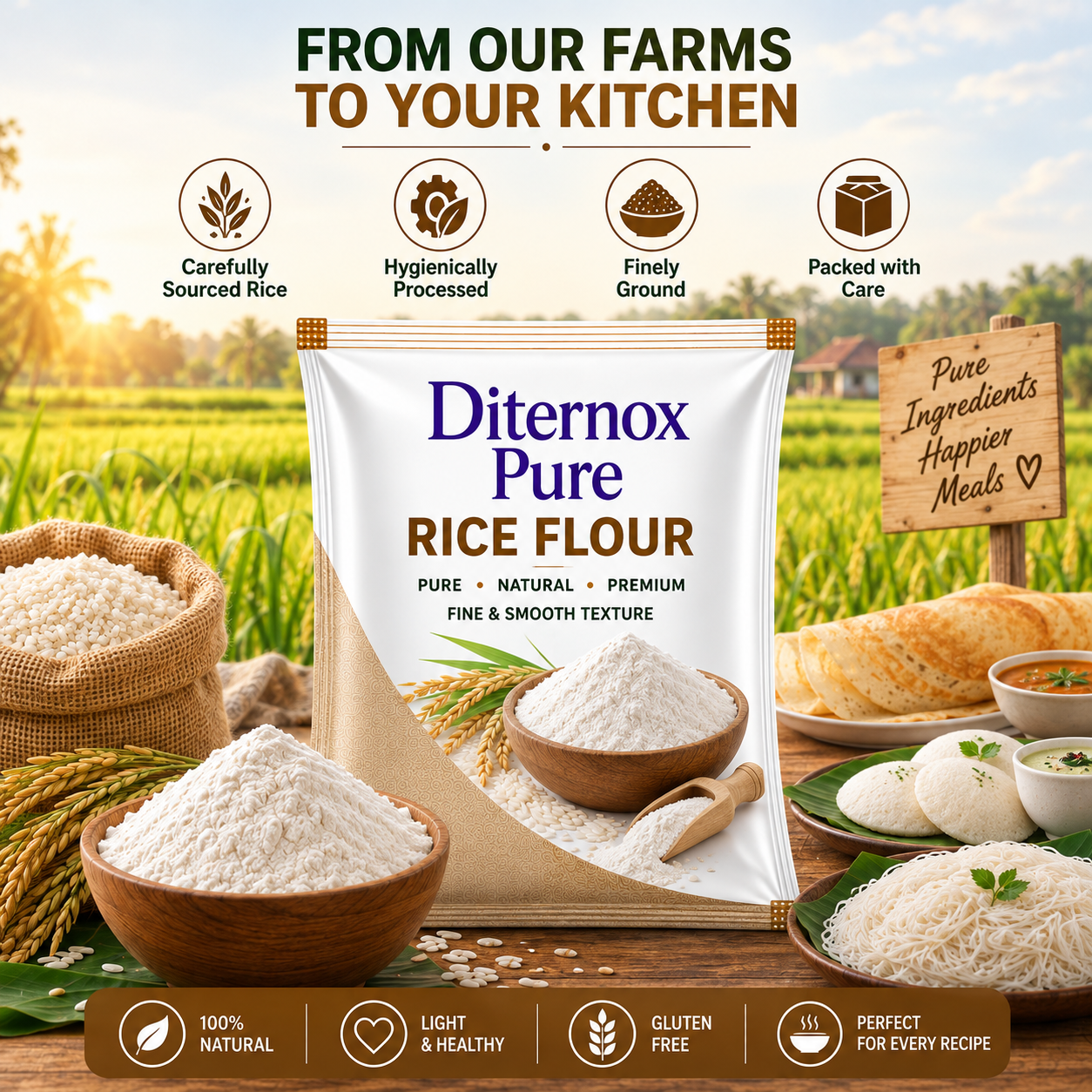 Rice Flour (Chawal Atta) - Image 3