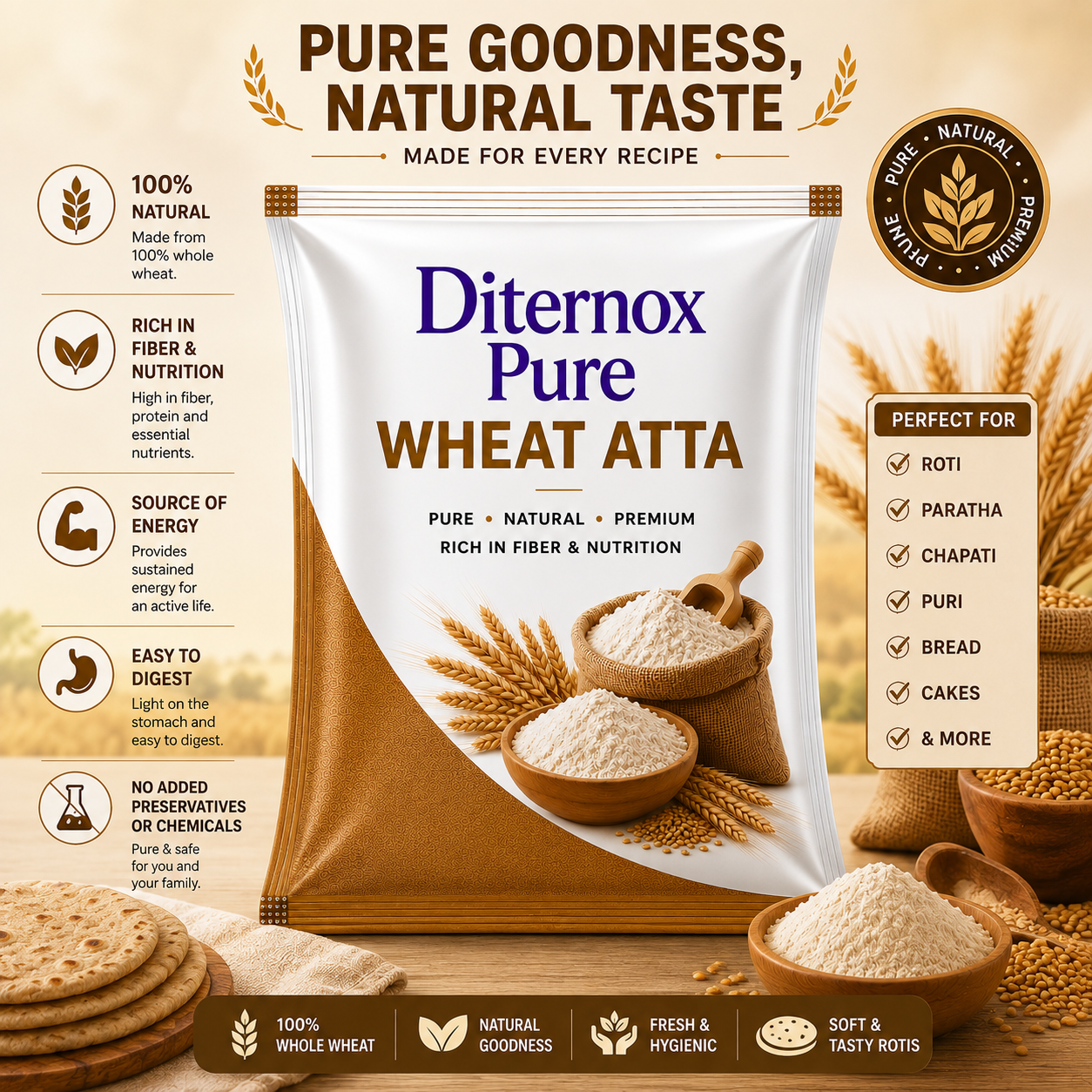 Wheat Atta - Image 3